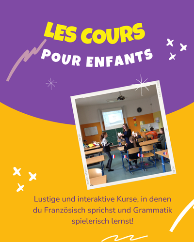Französischkurse für Kinder